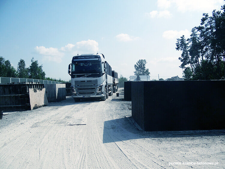 Transport szamb betonowych  w Chorzowie